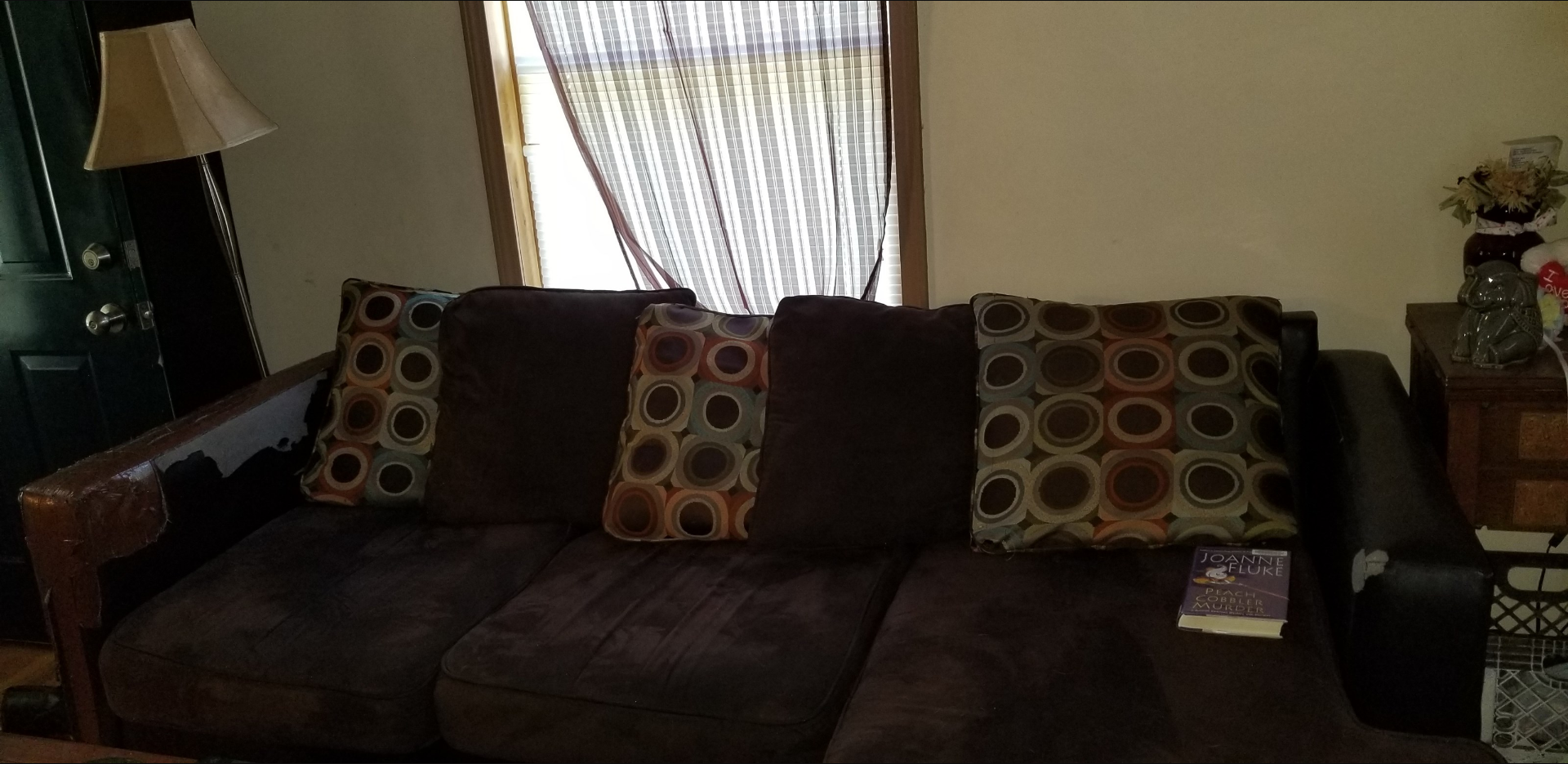 Pleather brownie